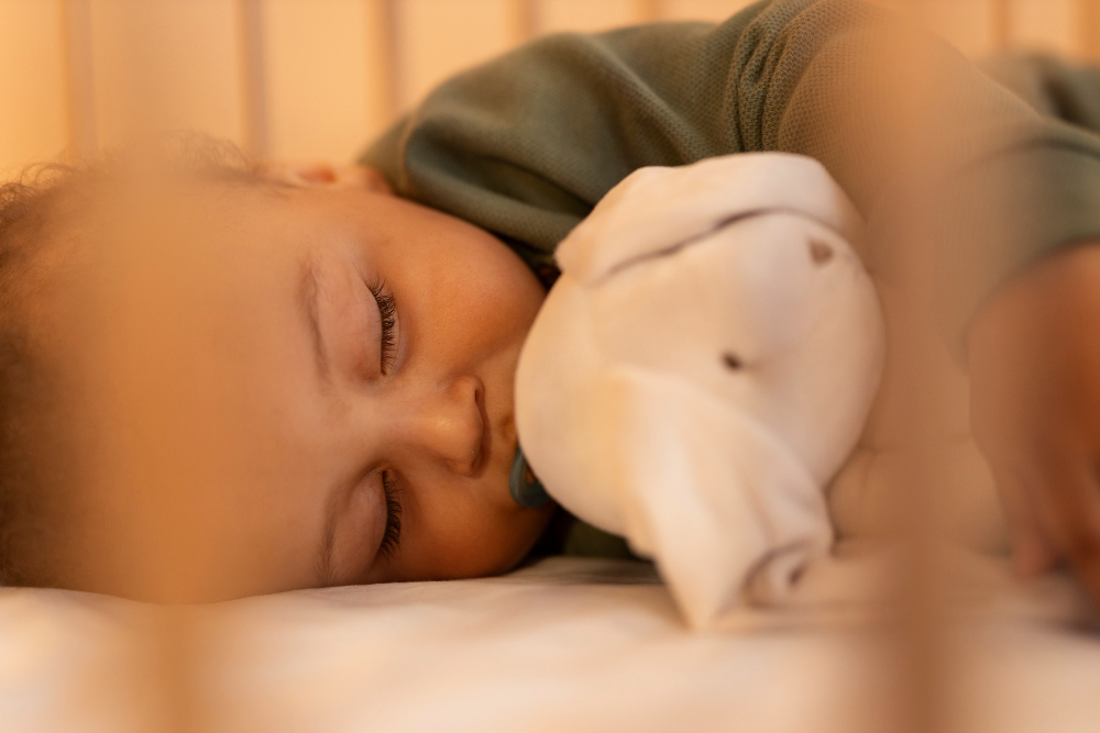 Kūdikių dantų dygimas ir miegas: kodėl mažylis neramus&nbsp;naktimis?